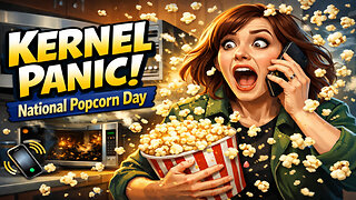 Kernel Panic: National Popcorn Day – IMPROV Scambaiting #409