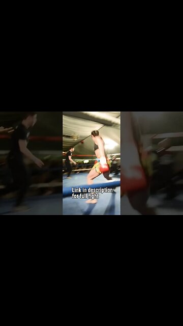 BRUTAL headkick KO from Iman Barlow