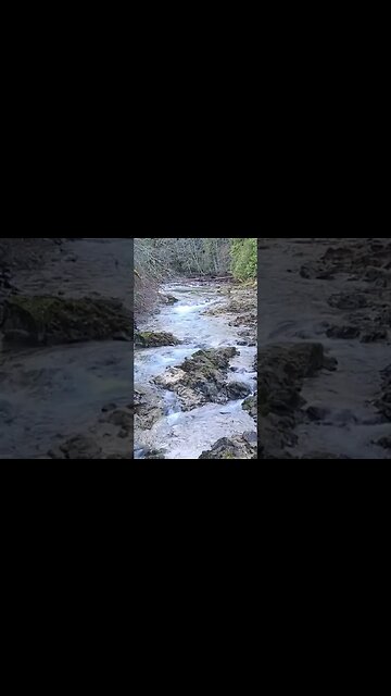 Close your eyes and listen to the river wash away your stress. and fall asleep fast.