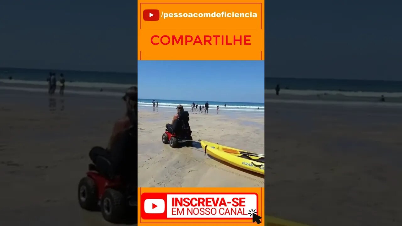 Vamos ver se o youtube vai mostrar este vídeo sobre Pessoa com deficiência