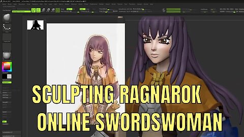 Ragnarok Online Sculpting Swordswoman