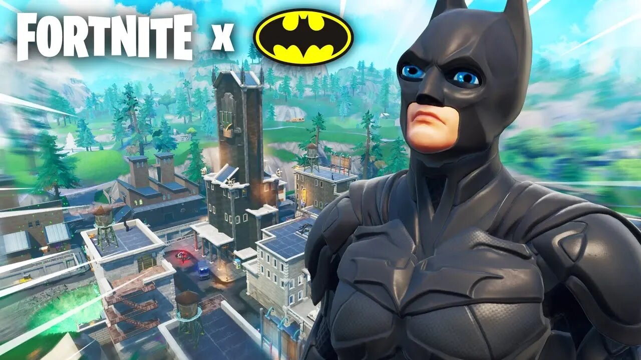 Fortnite X Batman... The Best Crossover EVER