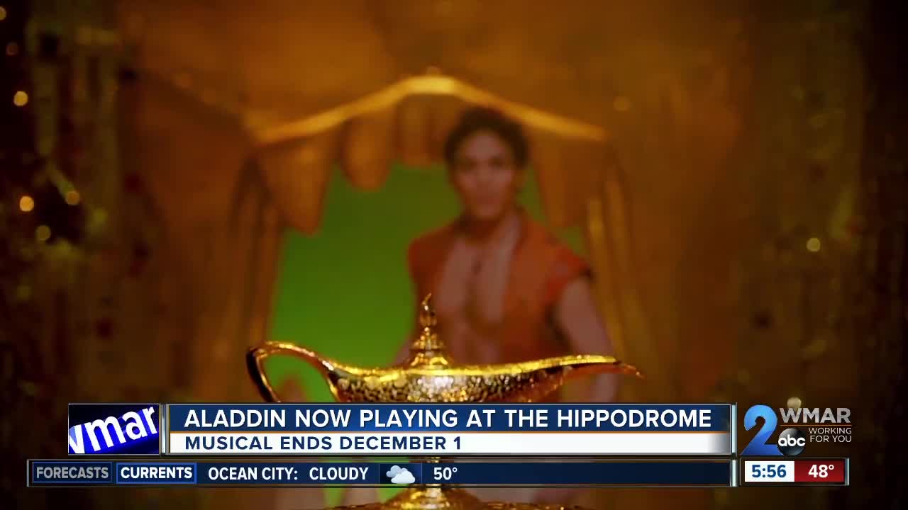 Aladdin opens at The Hippodrome, running till December