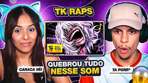 TK RAPS - Shigaraki Tomura - O Símbolo do Mal (Boku no Hero) | [React em Casal] 🔥