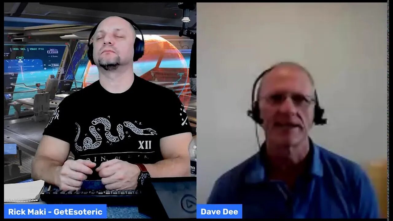 Live With Rick Maki @GetEsoteric - Deep discussions with Dave Dennis from down under!