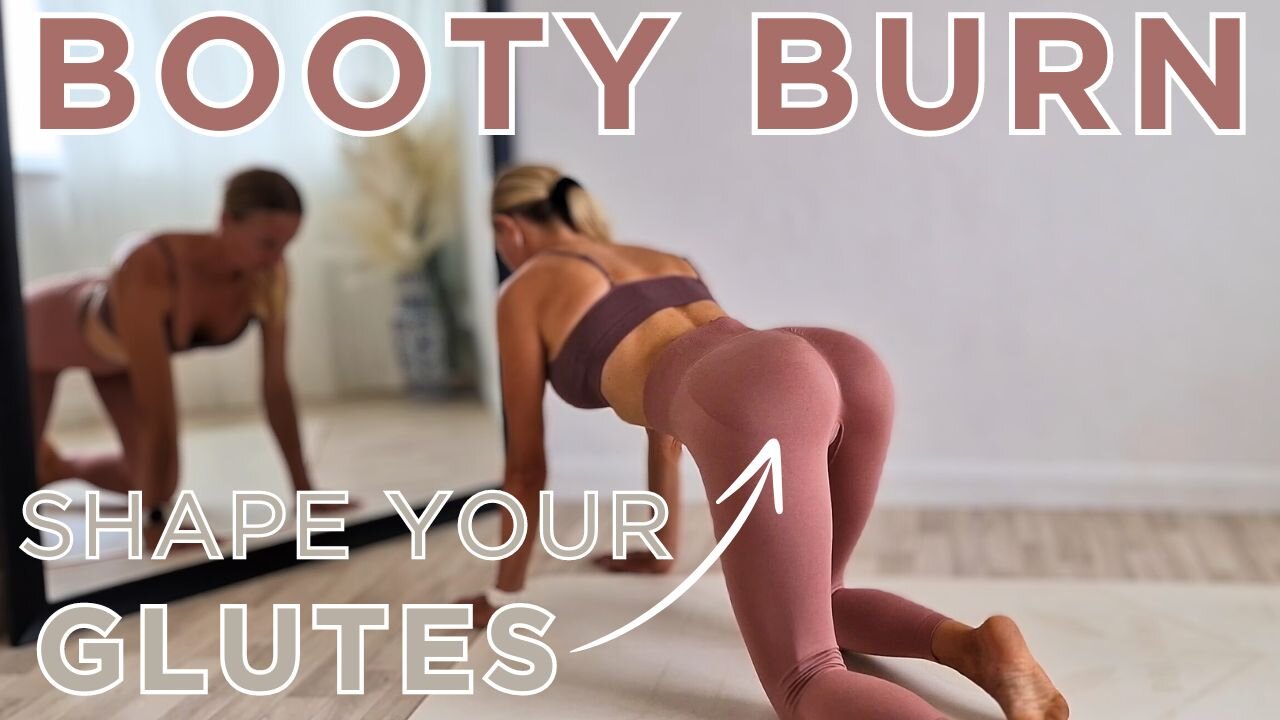 Booty Burn Workout | Shape, Lift, and Tighten Your Glutes / Unleash the Power of Your Booty