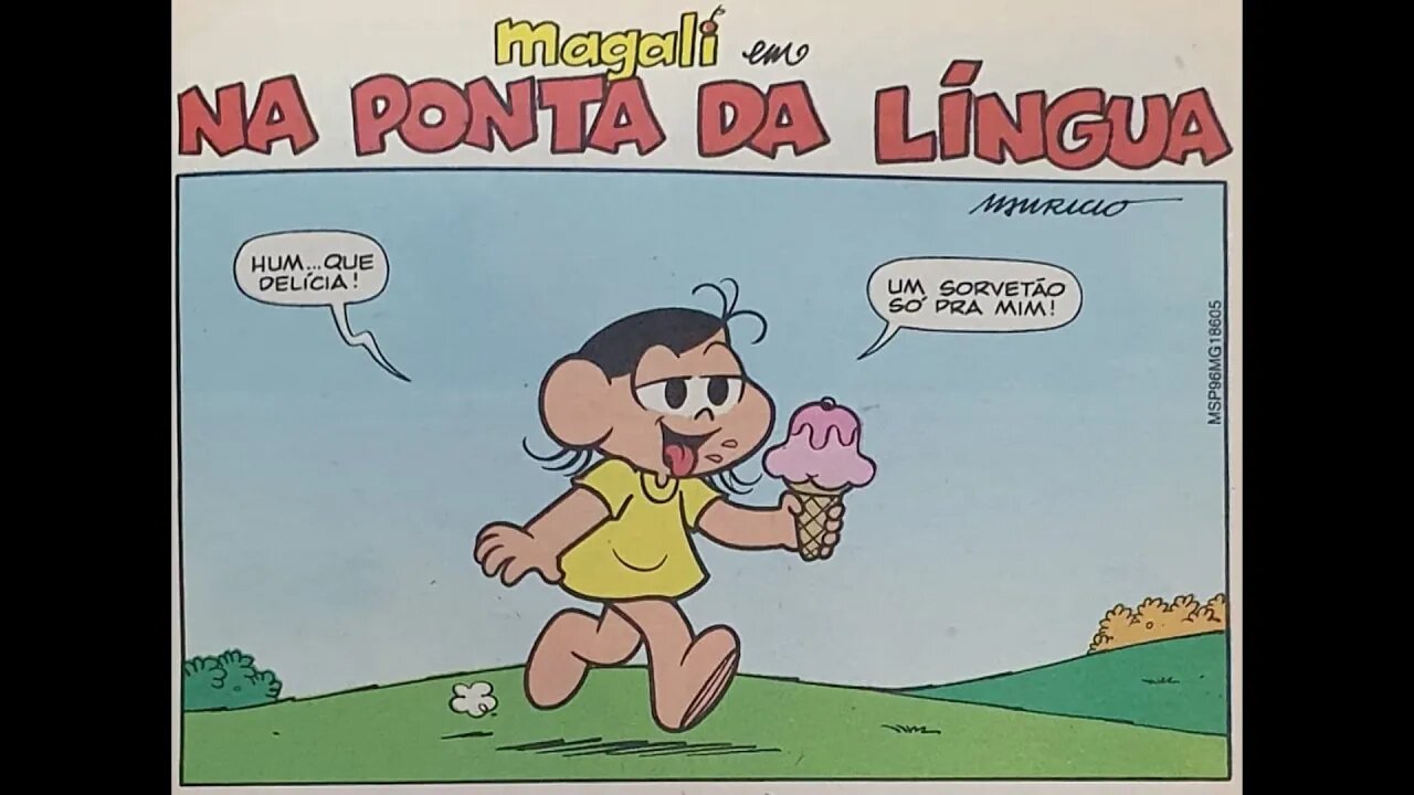 Magali em-Na ponta da língua | Gibis do Rapha 2