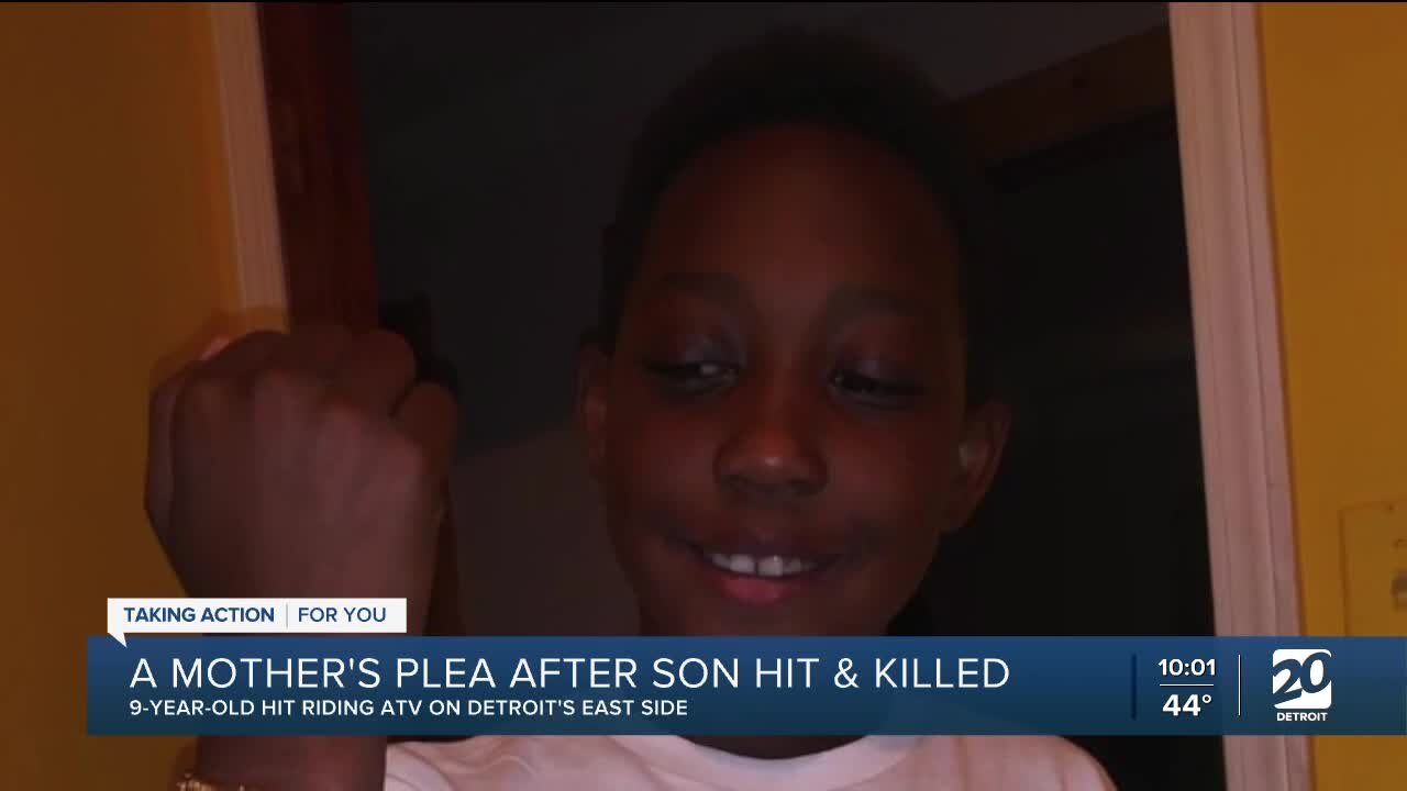9-year-old boy hit and killed while riding ATV in Detroit