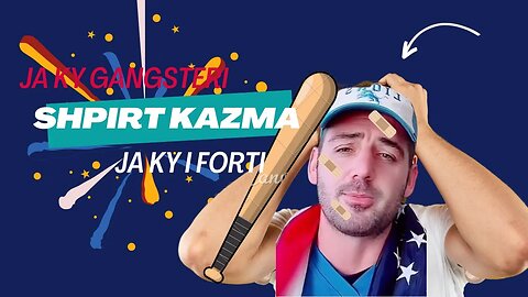 Viktorin e godasin ne live