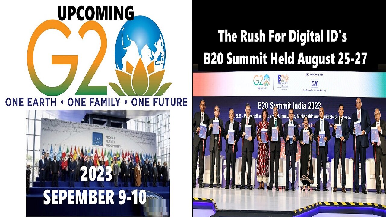 Upcoming G20 Summit Sept. 9-10 & What's B20's Rush for Digital ID Set Up?