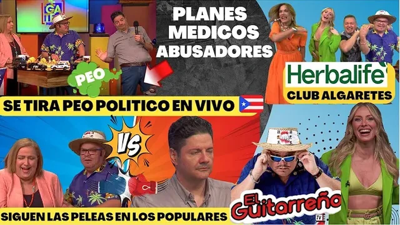 El Guitarreño hoy se tira peo en vivo y Proyecto para club de nutrición