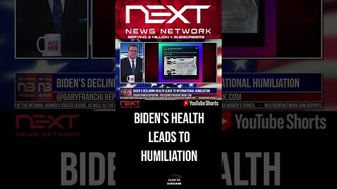 Biden's Declining Health Leads to International Humiliation #shorts