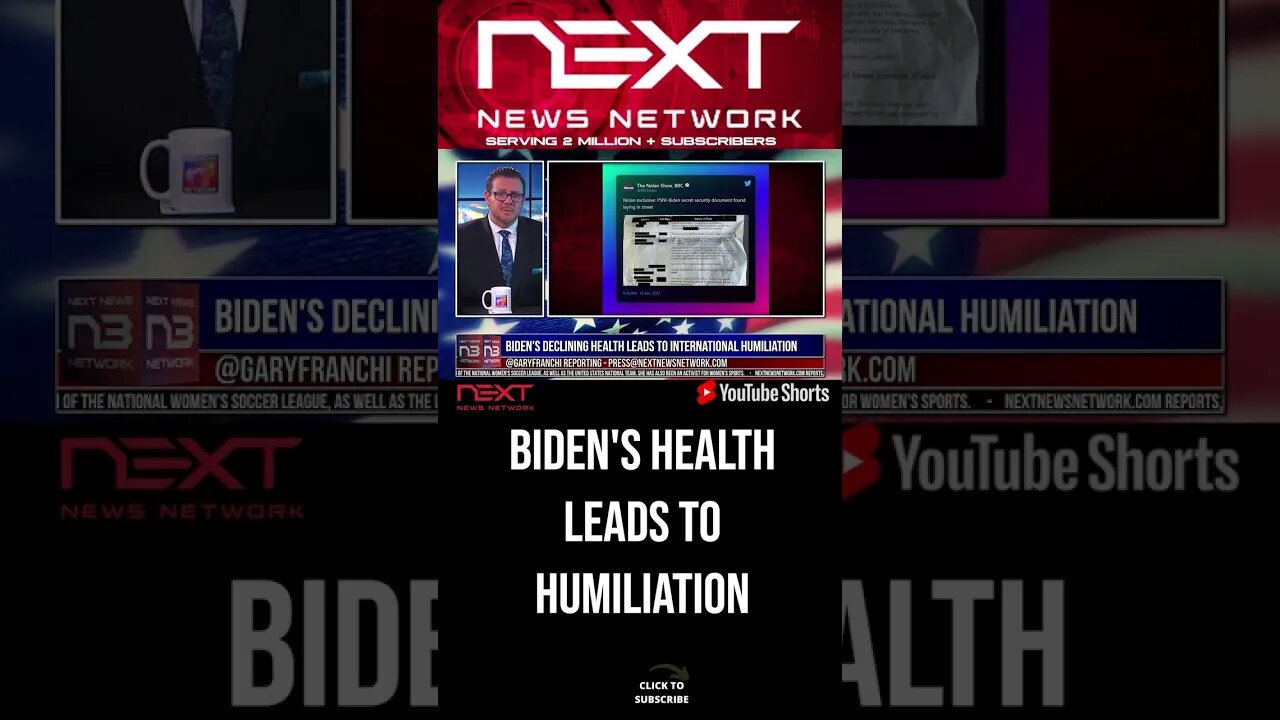 Biden's Declining Health Leads to International Humiliation #shorts