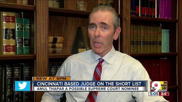 Cincinnati-based Judge Amul Thapar could become next Supreme Court justice