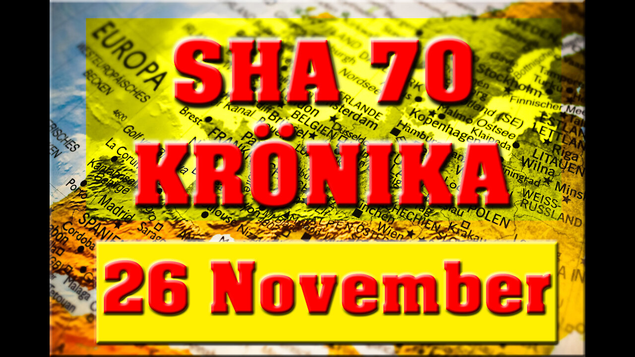 SHA 70 krönika 26 november.