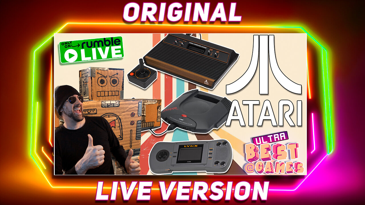 Atari Night | ULTRA BEST AT GAMES (Original Live Version)