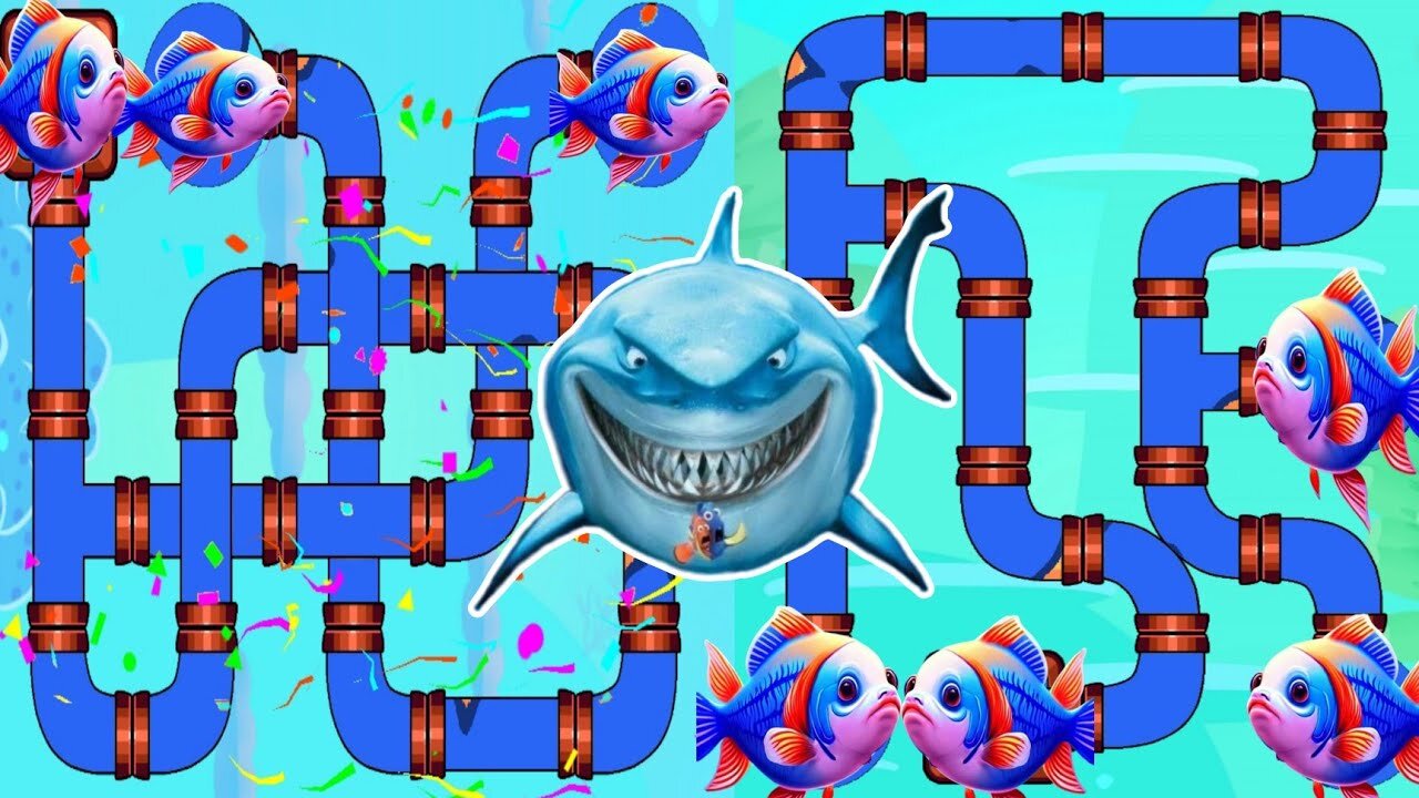 Save The Fish / Pull The Pin | Updated Level Save Game Pull The Pin Android - iOS Game / Mind Gaming