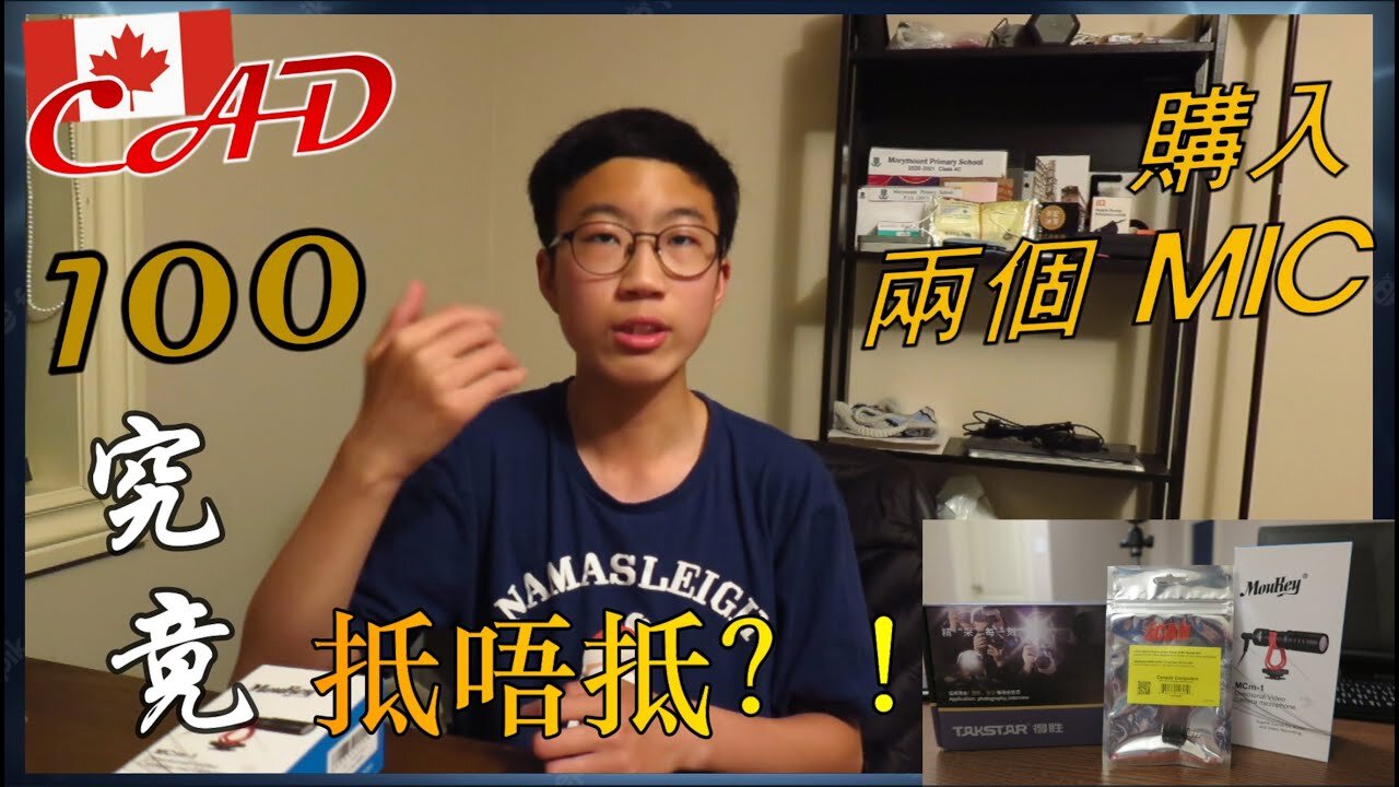 【Youtuber 器材】CAD 100 購入兩個 MIC,究竟抵唔抵?! Cletus 若希 #多倫多