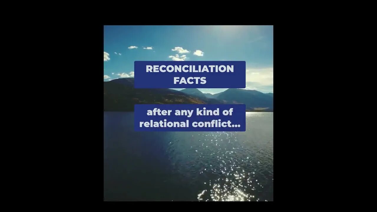 Reconcilation Fact # 1