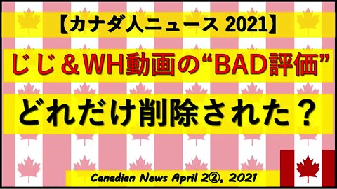 じじチャンネルの”BAD評価” どれだけ削除された？