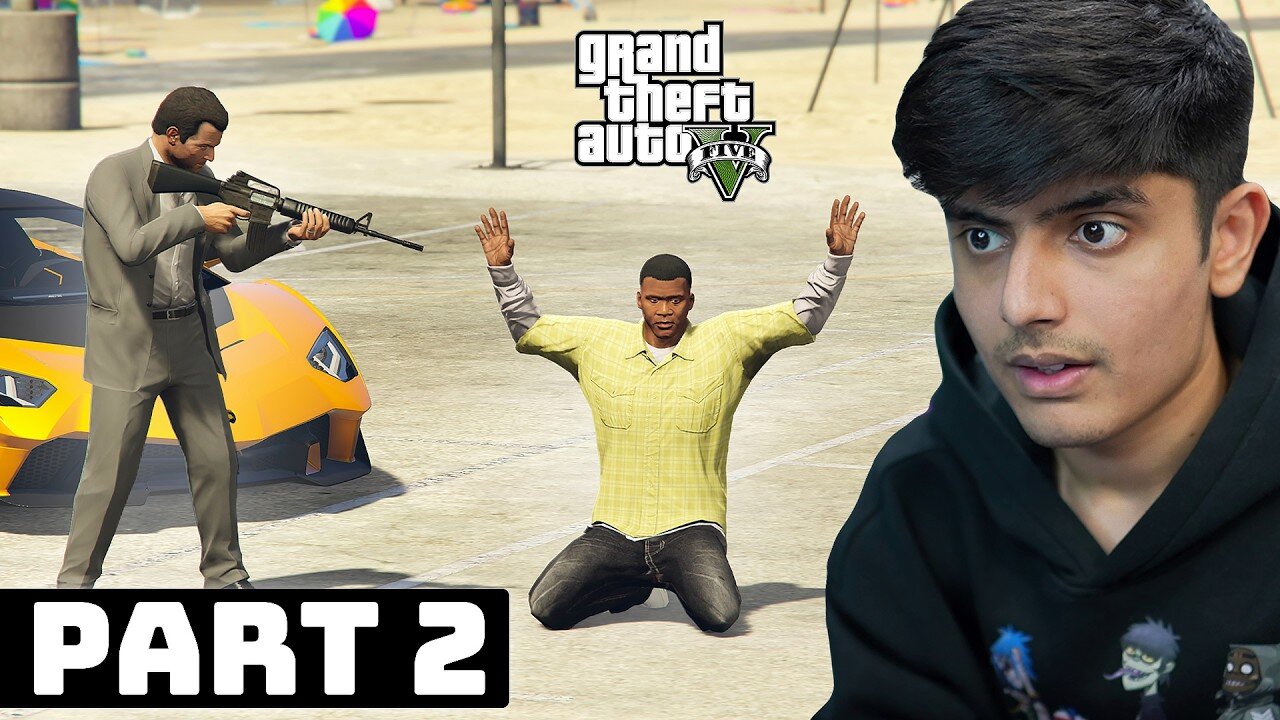 MICHAEL VS FRANKLIN (HINDI DUBBED) | GTA 5 GAMEPLAY PART 2