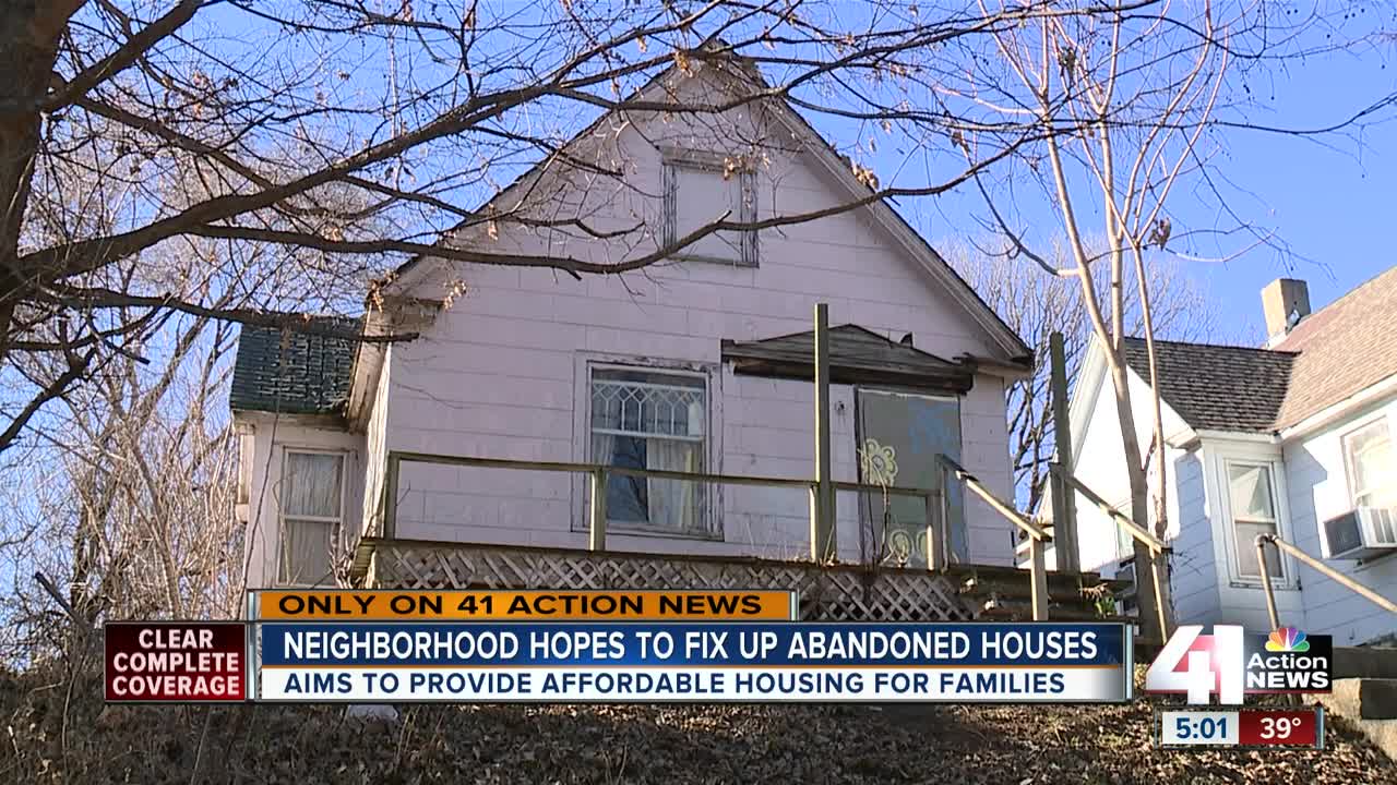 Indian Mound neighborhood hopes to fix up abandoned houses