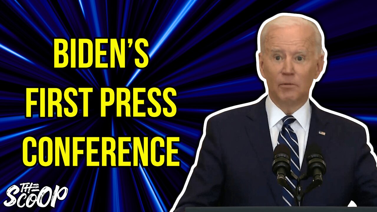 Biden's Troubled First Presser With A Cheat Sheet