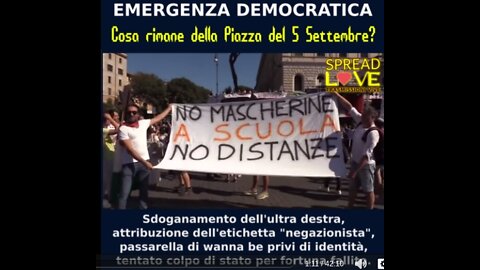 La vera storia di ciò che è avvenuto il 5 settembre 2020 a Roma