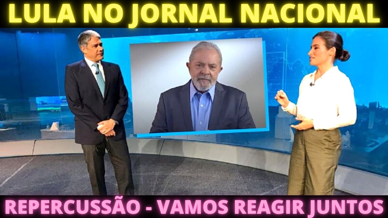 Sérgio Moro se oferece para sabatinar Lula no Jornal Nacional hoje