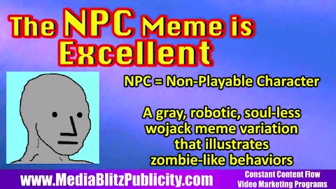 The NPC Meme is Excellent