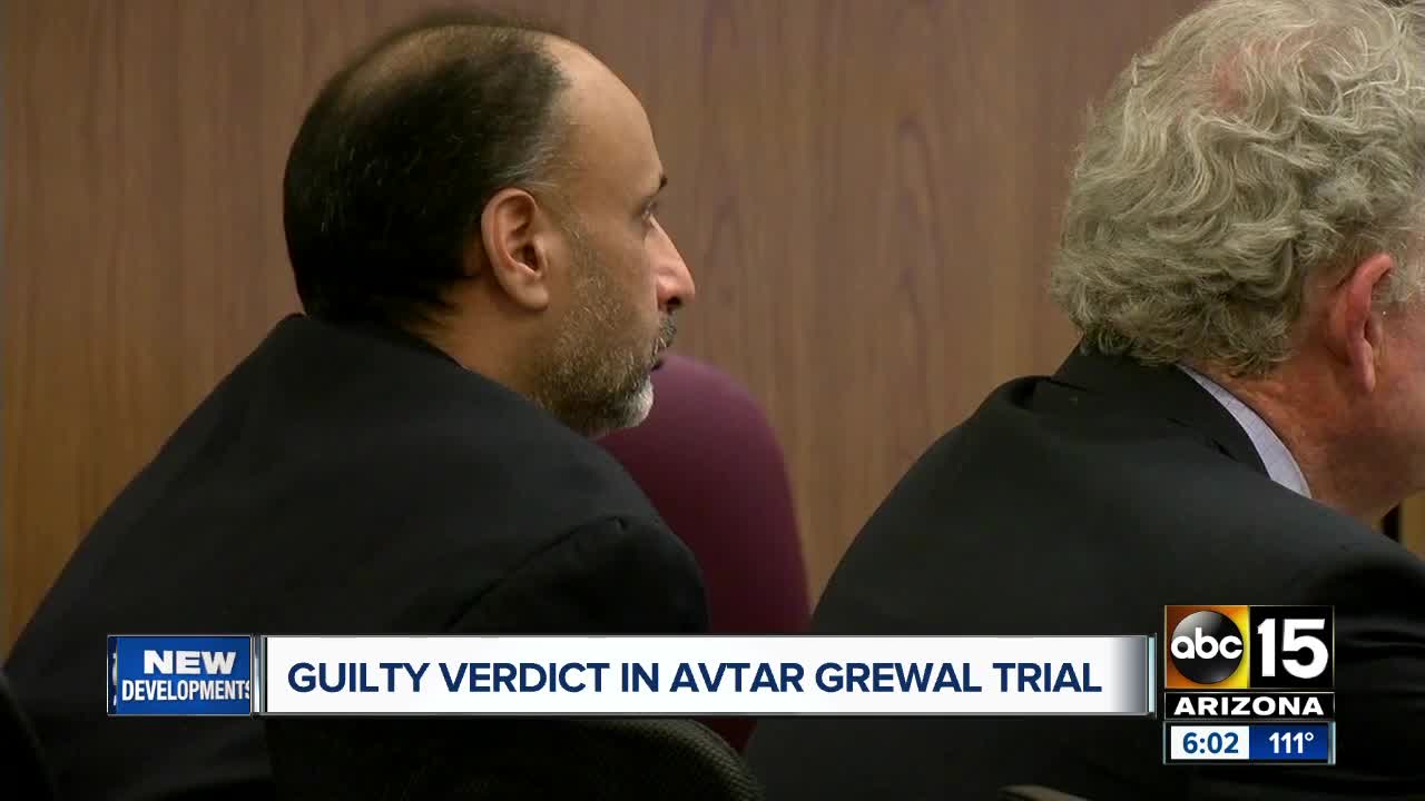 Guilty verdict in Avtar Grewal trial