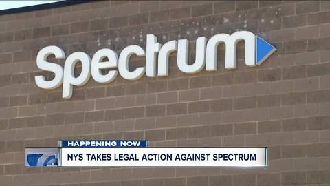 NYS pursuing legal action against Spectrum