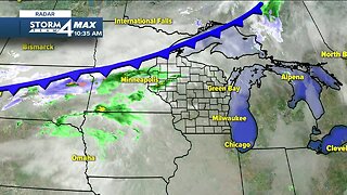 Rain possible overnight, enjoy the warmth