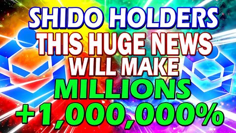 BREAKING: SHIDO DEX IS INCOMING!!! SHIDO WILL MAKE MILLIONAIRES!!