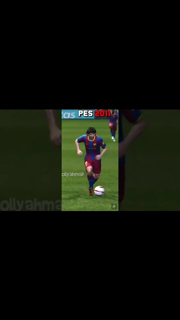 Messi PES evolution
