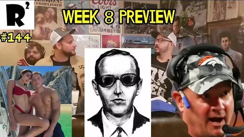 Week 8 preview. DB Cooper? Bones in Vegas storytime... Plus Let's ride