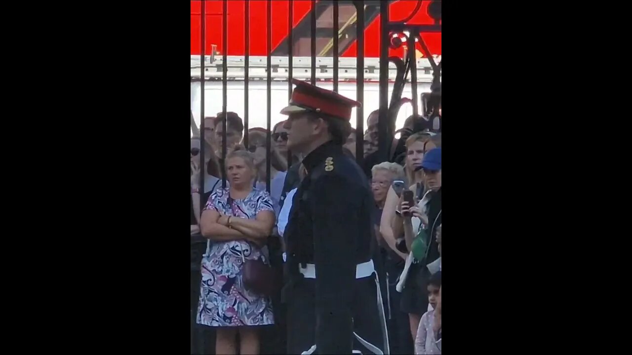 Captin dismounts the guards #horseguardsparade