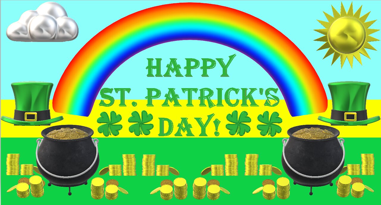 Happy St. Patrick's Day - From Happy Birthday 3D - Happy St. Patrick's Day Video Card