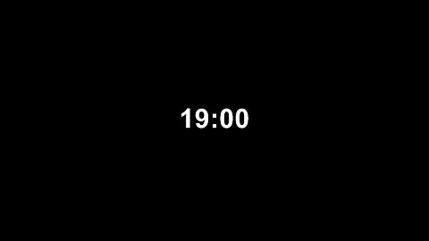 19 Minutes Timer Countup