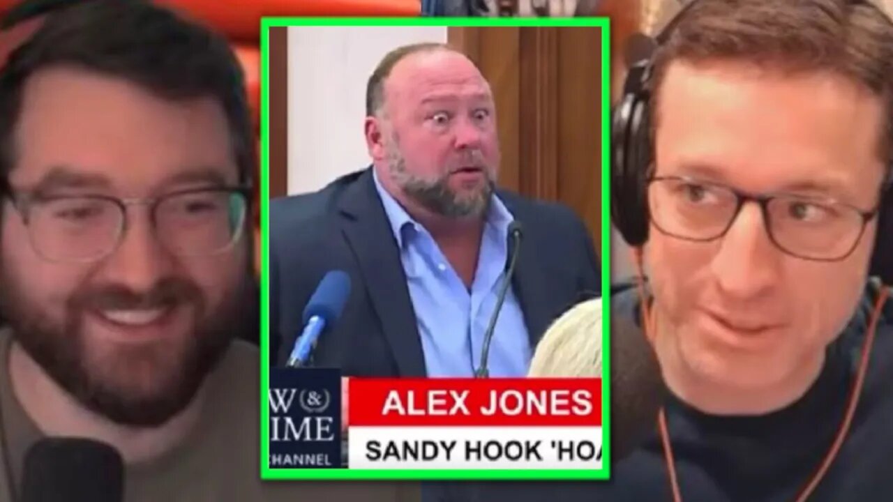 Alex Jones Lawyer accidentally sends his phone to the sandy hook parents