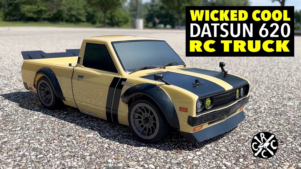 Wicked Cool Datsun 620 Sport RC Truck From Team Associated On The Apex2 Platform