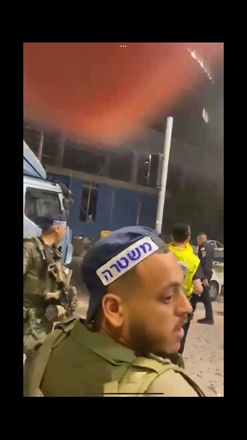 Tel Aviv, a grey drone the size of a car flew from over the sea directly…