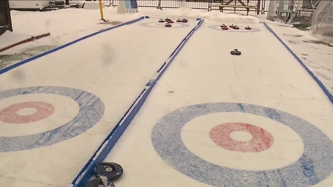 Platform Beer Co. brings curling to Cleveland at outdoor entertainment spot 'The Lot'