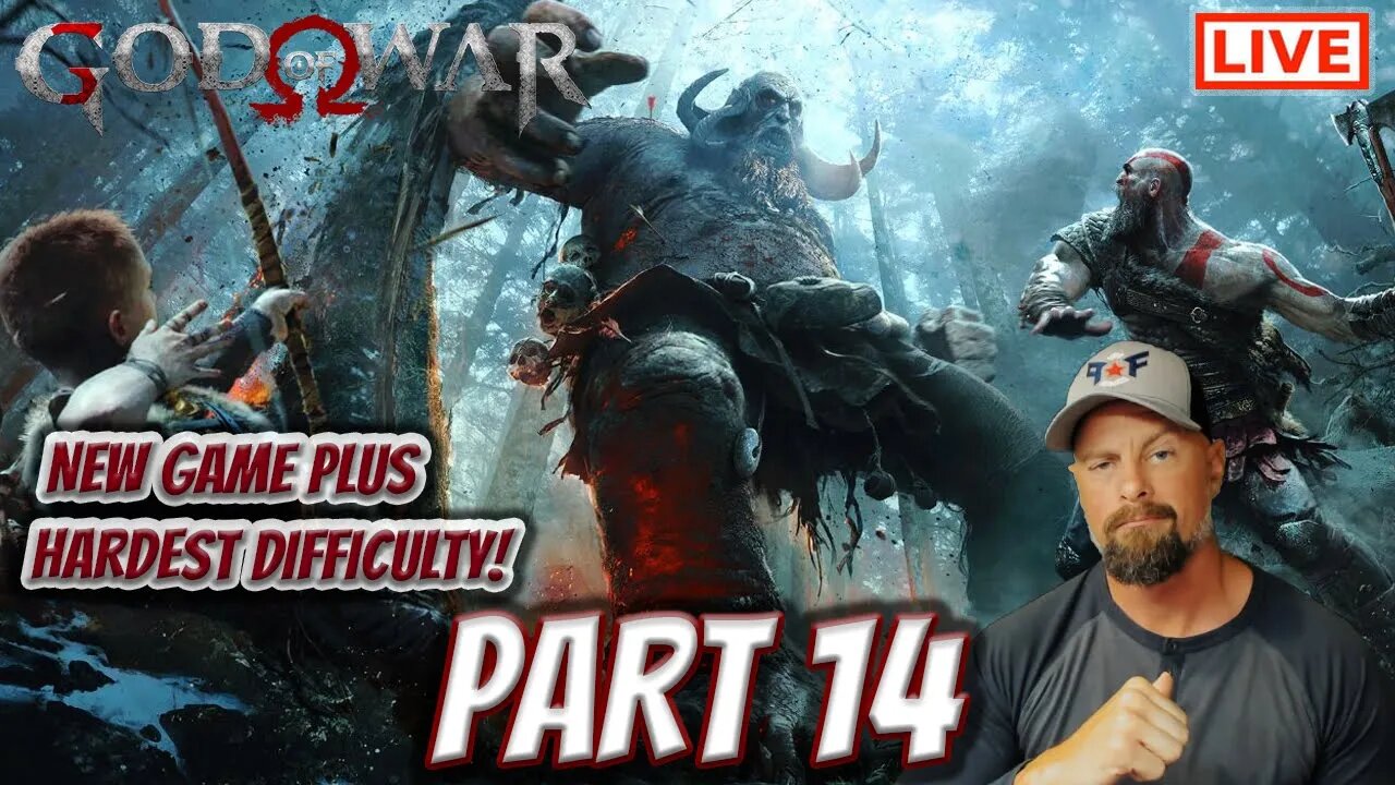 God of War 2018 NG+ Live Stream - Part 14: The Final 3 Valkyries Must Die (Hardest Difficulty)