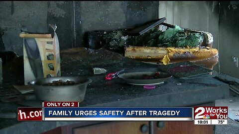 Family urges safety after tragedy