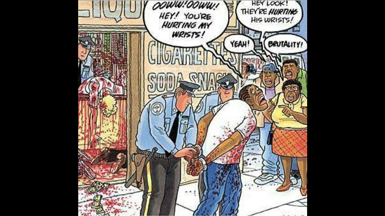 Enough is enough defending these criminals because they're Black 18/07/22