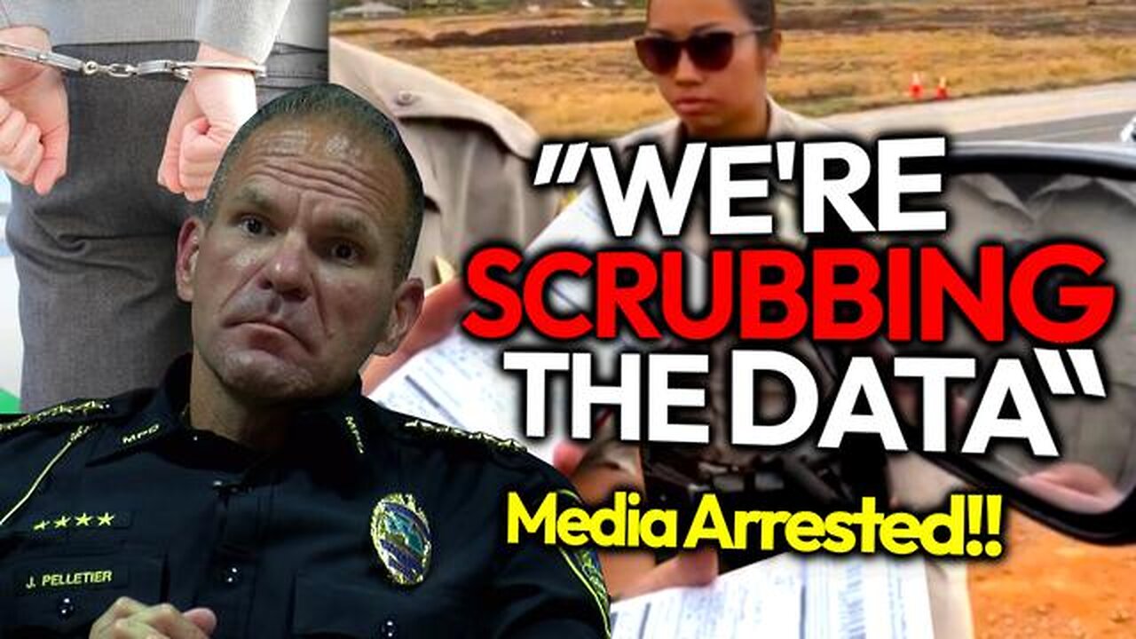 PRESS BANNED & ARRESTED EXPOSING MAUI COVER UP; CHIEF PELLETIER'S HENCHMEN WORK HARD TO SCRUB DATA