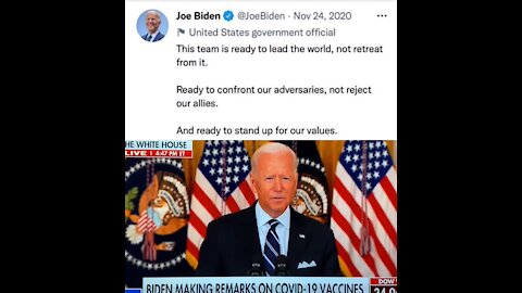 Biden running away from the press