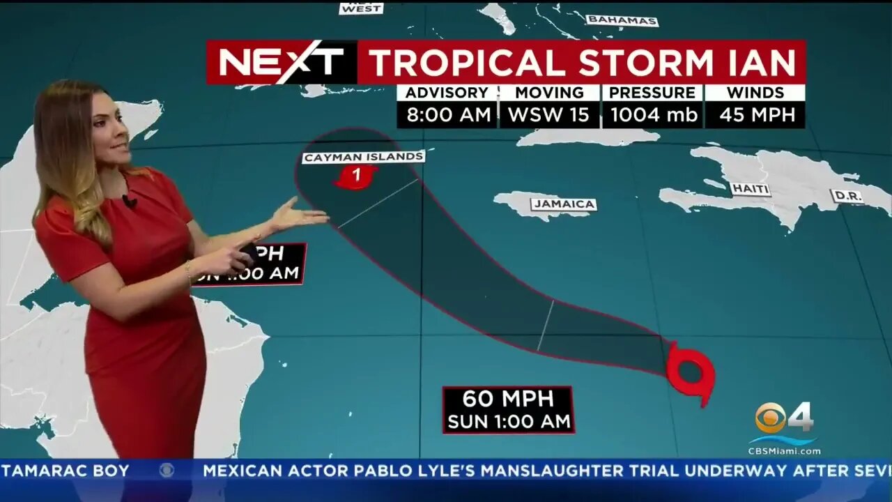 Tropical Storm Ian Expected To Impact Florida As A Hurricane