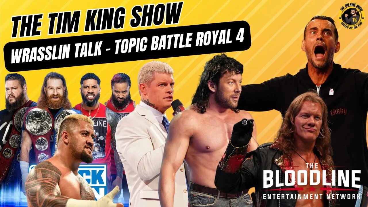 WWE & AEW Talk - Usos vs KO & Sami Zayn, Cody Rhodes, CM Punk & Chris Jericho, Elite vs BCC, All In